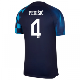 Maillot de Foot Croatie Perišić 4 Extérieur Coupe du monde 2022